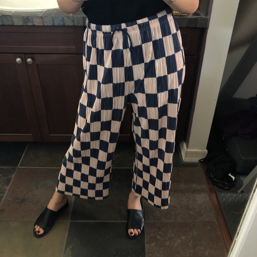 Checkered trouser
